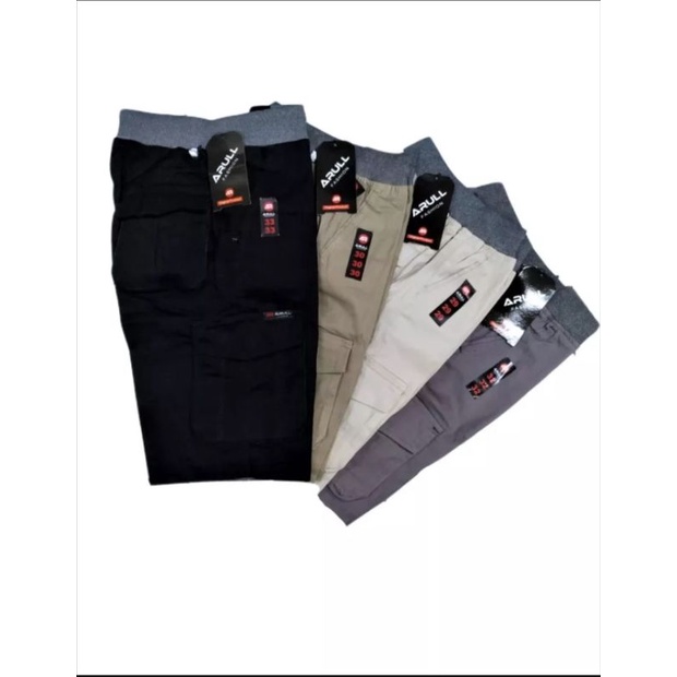 celana pendek pria cargo kolor