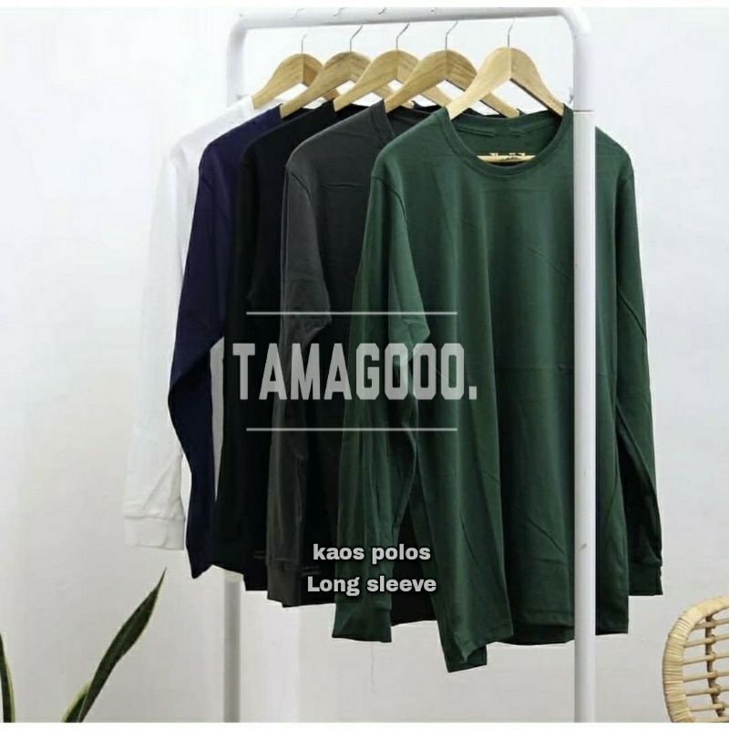 ( bisa cod ) KAOS POLOS PANJANG DISTRO PAKAIAN PRIA WANITA 3SCND SCREAMOUS GREEN LIGHT 420 DE US PRO
