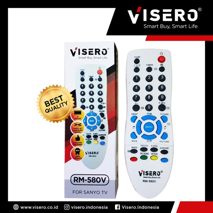 Remot / Remote Multi TV SANYO Visero (VIO-580)