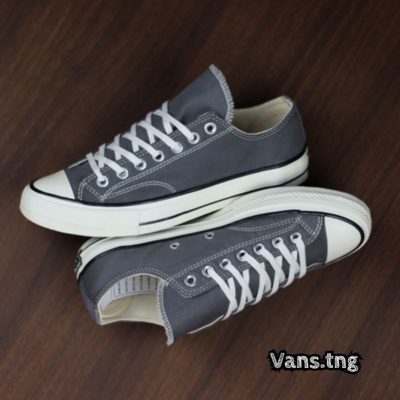 Sepatu Converse 70s OX Gray / Converse 70s Low Gray / Converse 70s Gray Premium Terlaris /Converse 70s Abu Premium