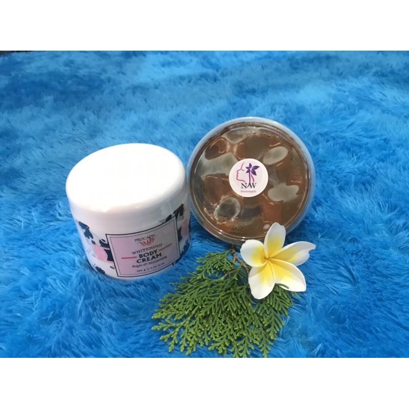 1 paket badan Body scrub NW &Body cream WUB