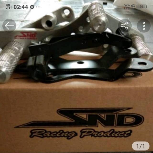 Step underbone kharisma dan supra x 125