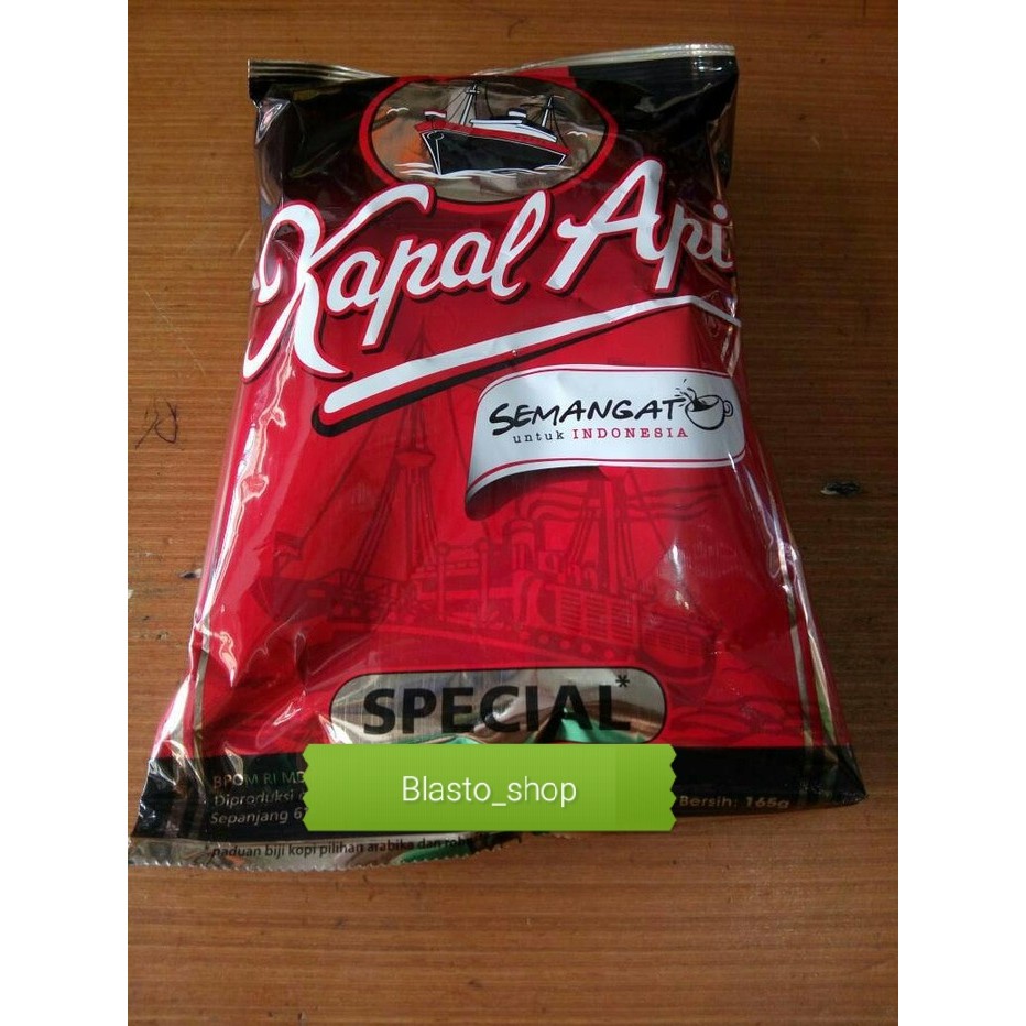  KOPI  KAPAL  API  SPESIAL 165GRAM Shopee Indonesia