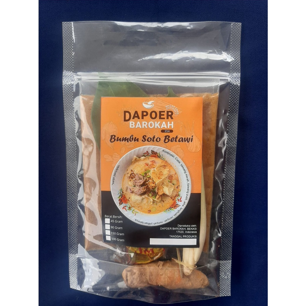 

Bumbu Soto Betawi Instan Terenak