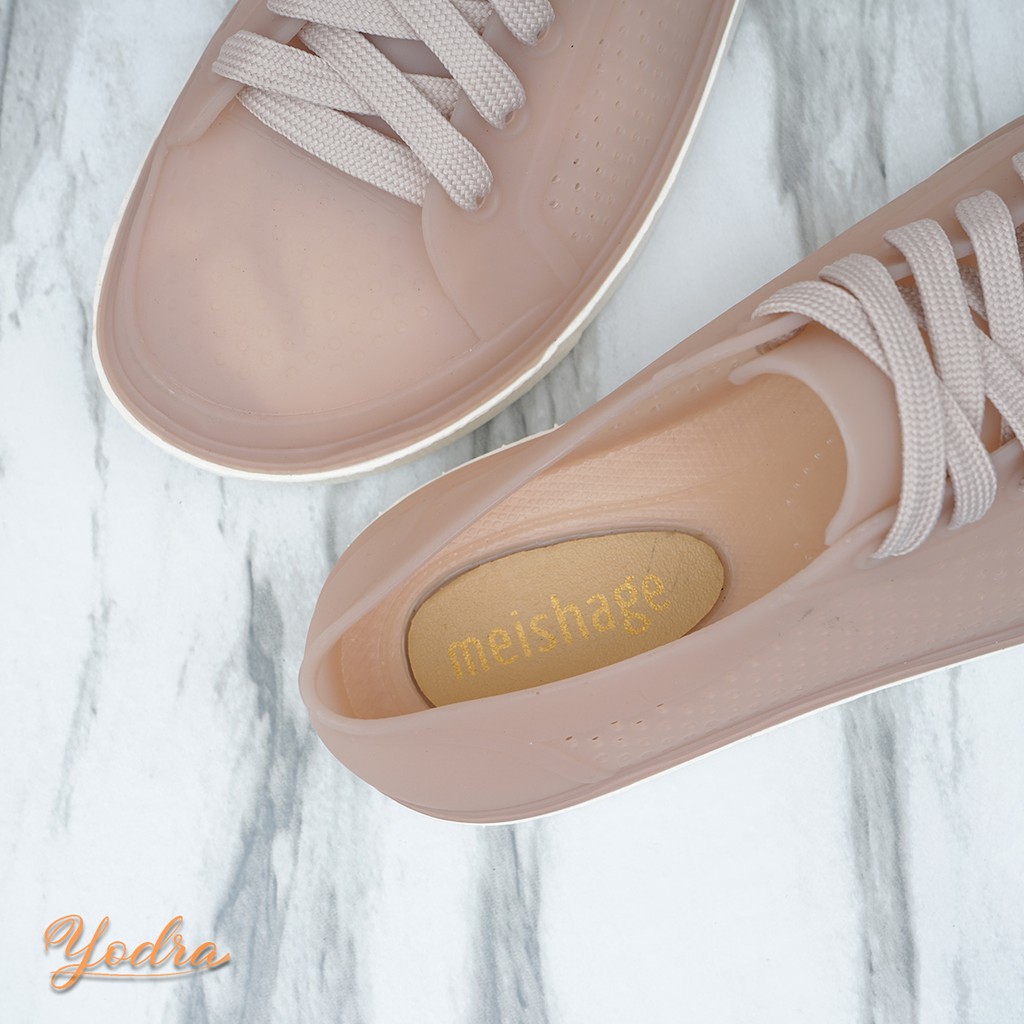 Yodra Arielle Flat Jelly Shoes YDR402 Real Pict