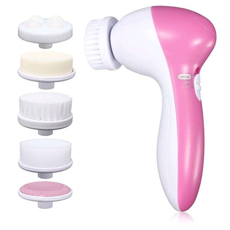 5 in 1 Care Massager Alat Facial Pembersih Wajah dan Muka FREE BUBBLE WRAP