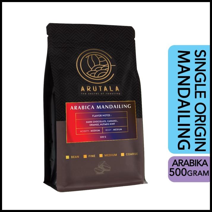 

Arutala Kopi Arabika Mandailing 500 Gram
