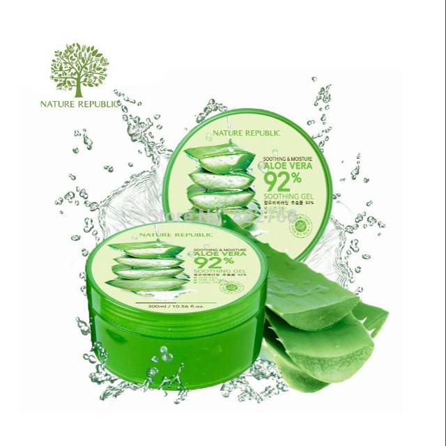 NATURE REPUBLIC ALOE VERA ASLI KOREA ORIGINAL