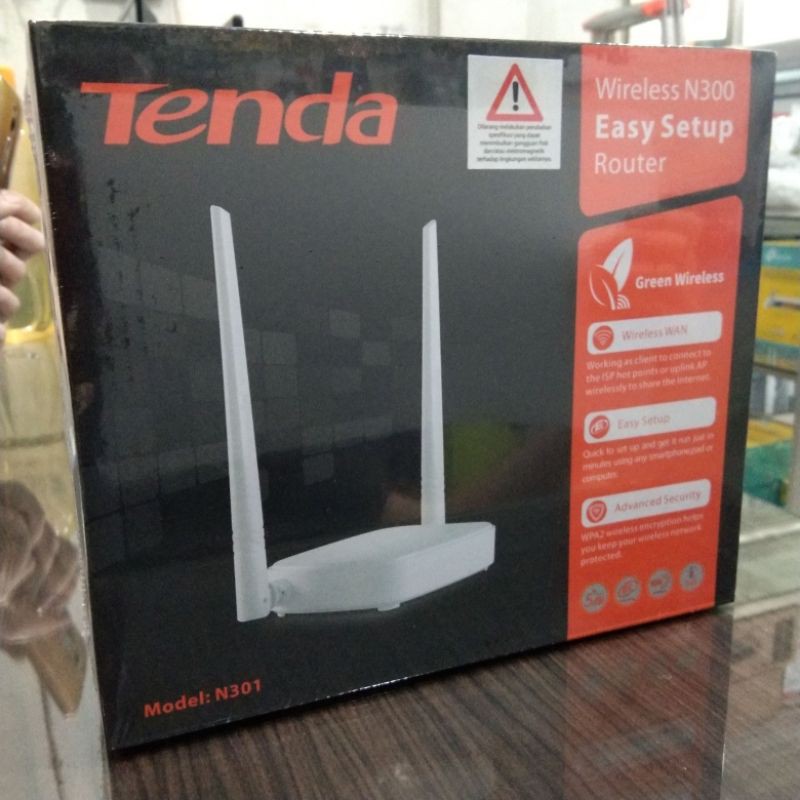 Tenda N301 Wireless Router N300 | Router Tenda N301
