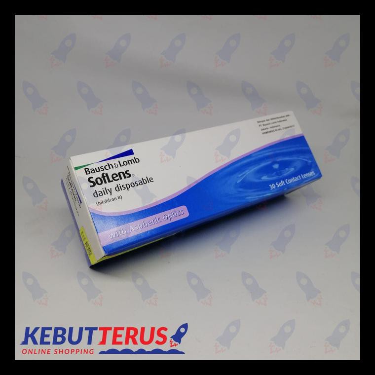 

UNIK Softlens Bening Harian Daily Bausch & Lomb isi 30 -3.00/-5.25 - -3.00