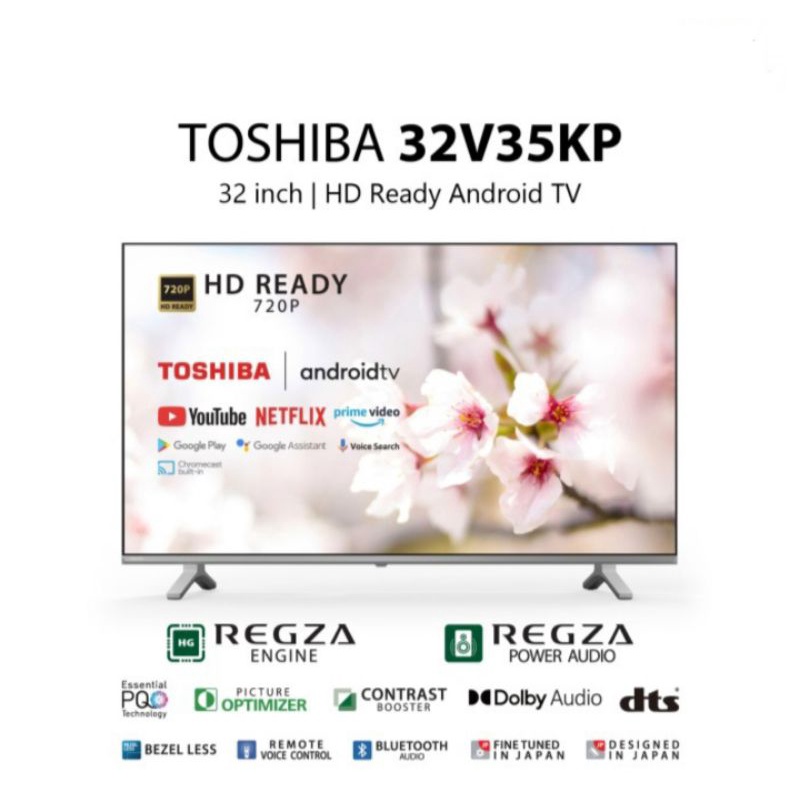 LED TOSHIBA 32V35KP 32 INCH HD SMART ANDROID TV - DIGITAL TV