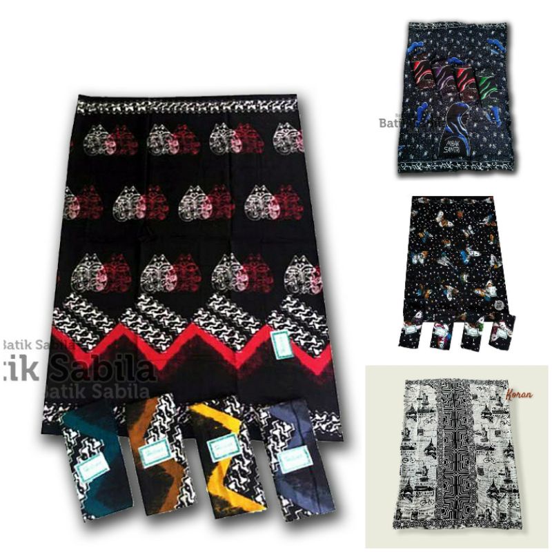 SARUNG BATIK GOYOR MEREK MUZA PEKALONGAN - Sarung Santri Putri - Sarung wanita - Sarung Batik wanita