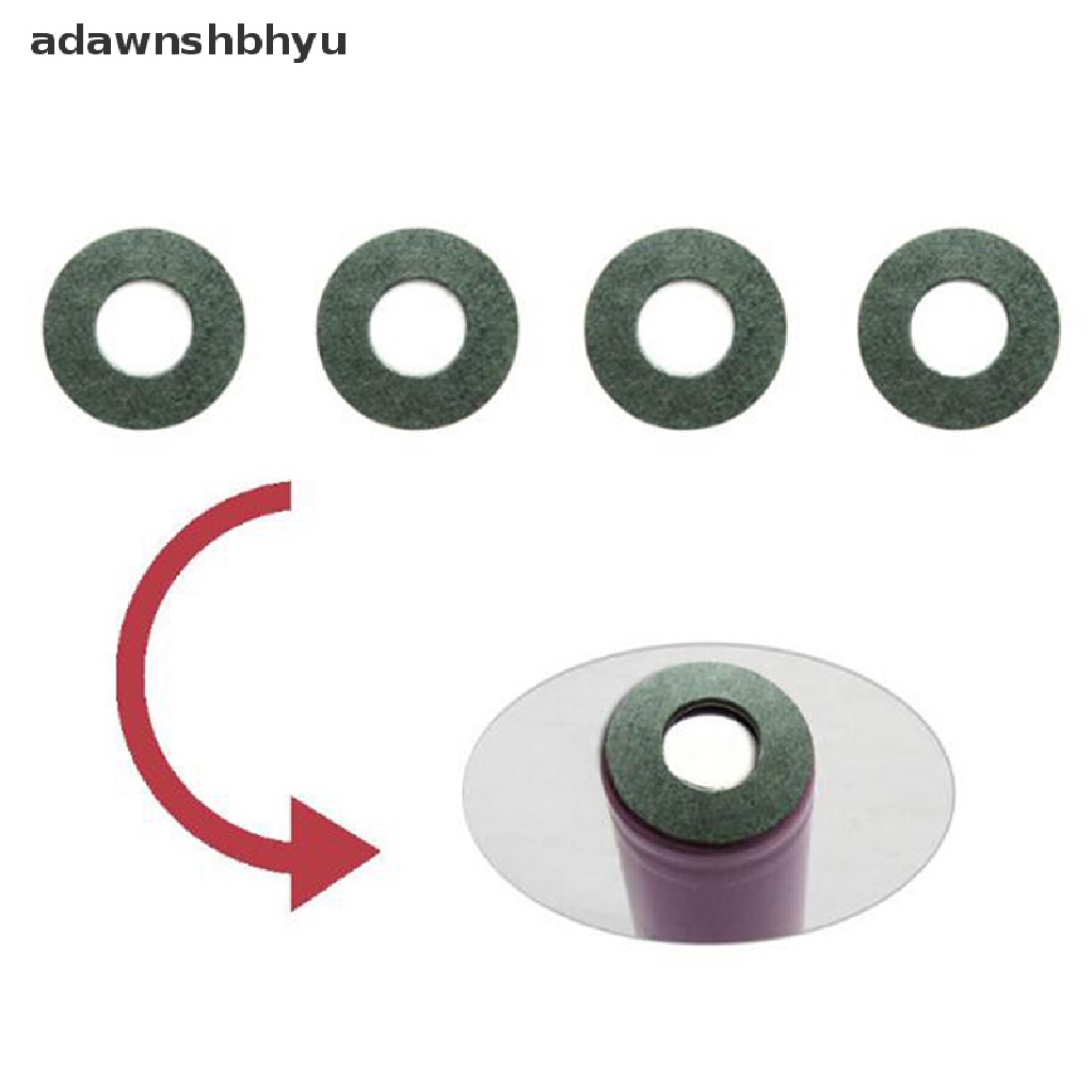 Adawnshbhyu 100pcs 18650sekat Baterai Insulation Ring Perekat Kertas Karton