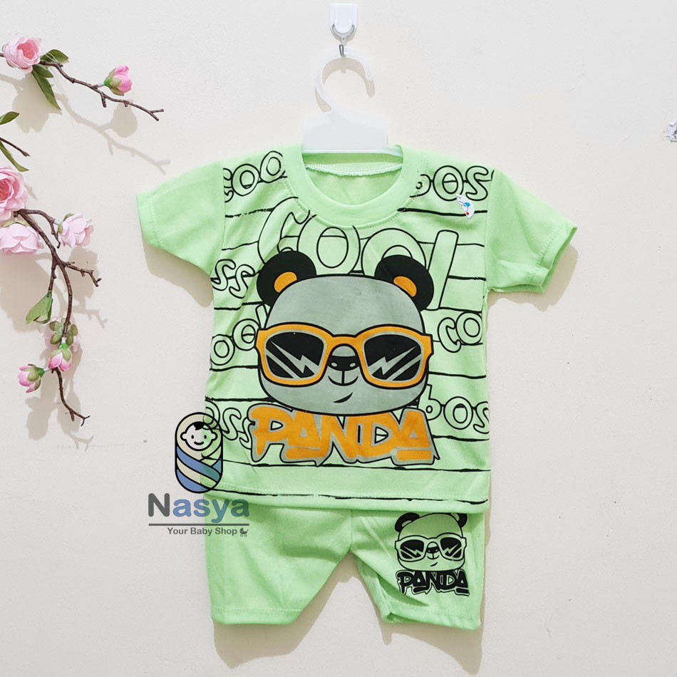 [J-007] Setelan Baju Bayi /Pakaian Laki Perempuan Unisex Murah (0-6 bulan)