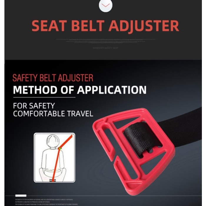Car Seat Kid Baby Booster Bantal Mobil Dudukan Tambahan Tinggi Duduk Jok Kursi Anak