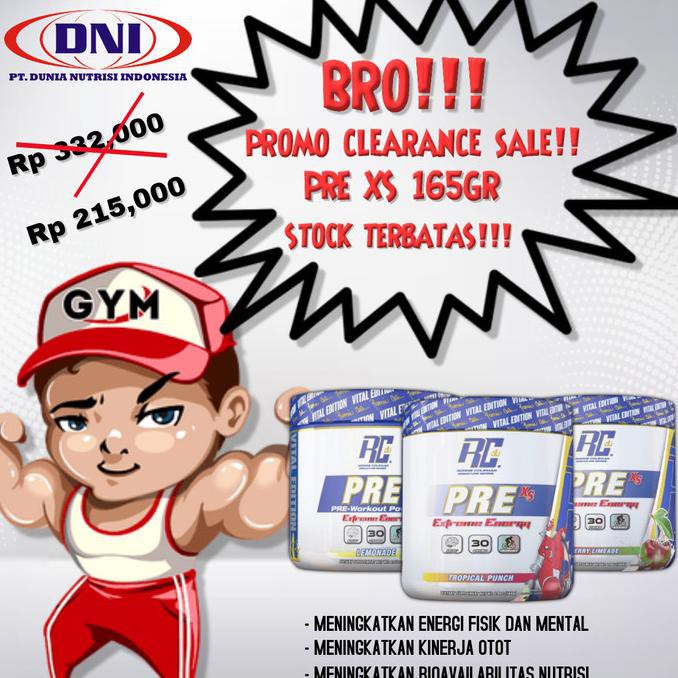 

Ready Stok - Pre-Xs 165 Grams