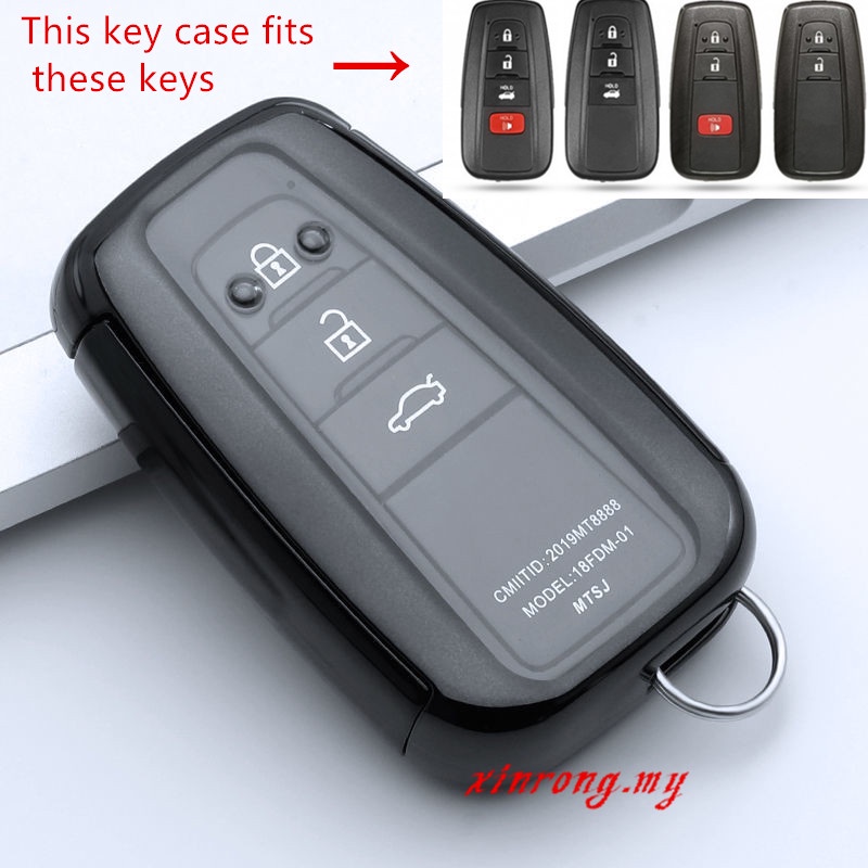 Toyota smart key case cover casing for  Hilux Revo / Innova / Fortuner