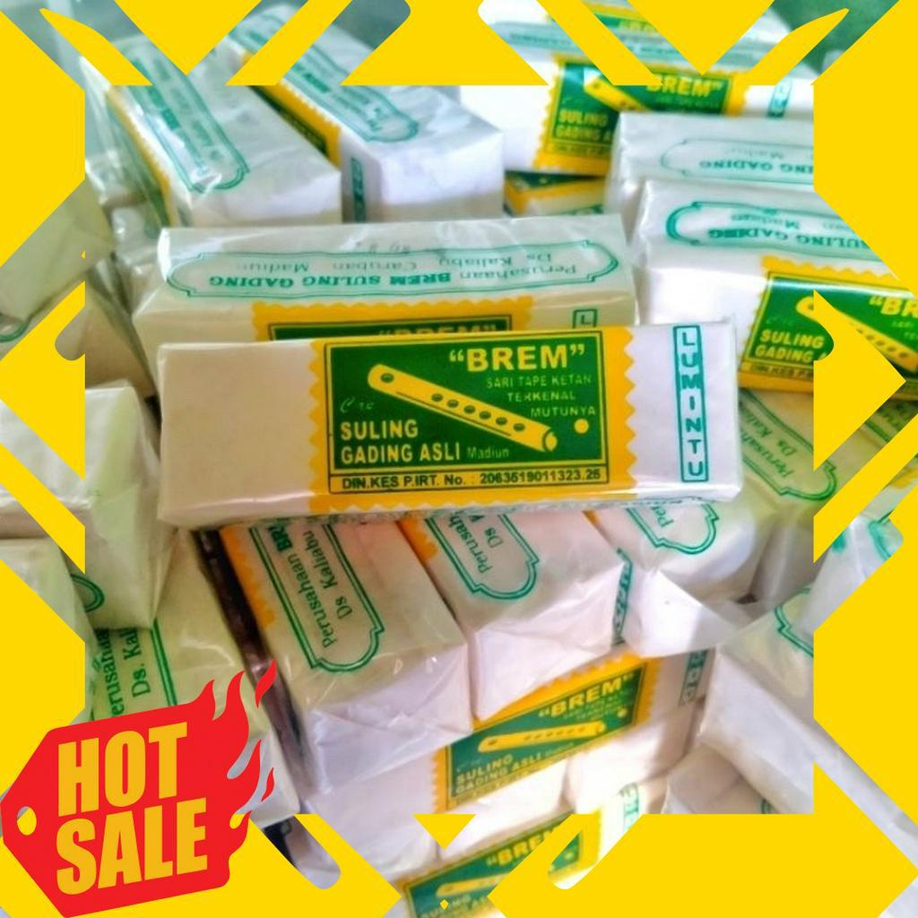 

CUCI GUDANG BREM MADIUN CAP SULING GADING ISI 4 KEPING OLEH OLEH KHAS MADIUN