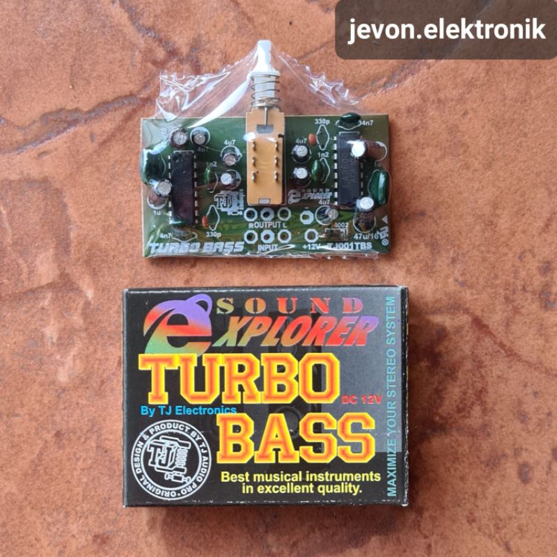 Turbo Bass TJ Audio Pro Kit