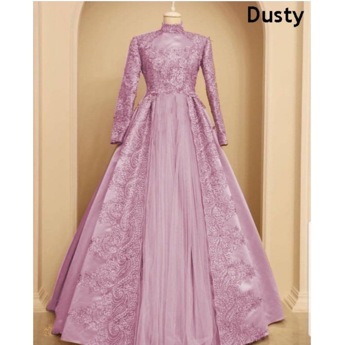 HOPYLOVY - Maxi Dress Nurlela / GAMIS BRUKAT PREMIUM