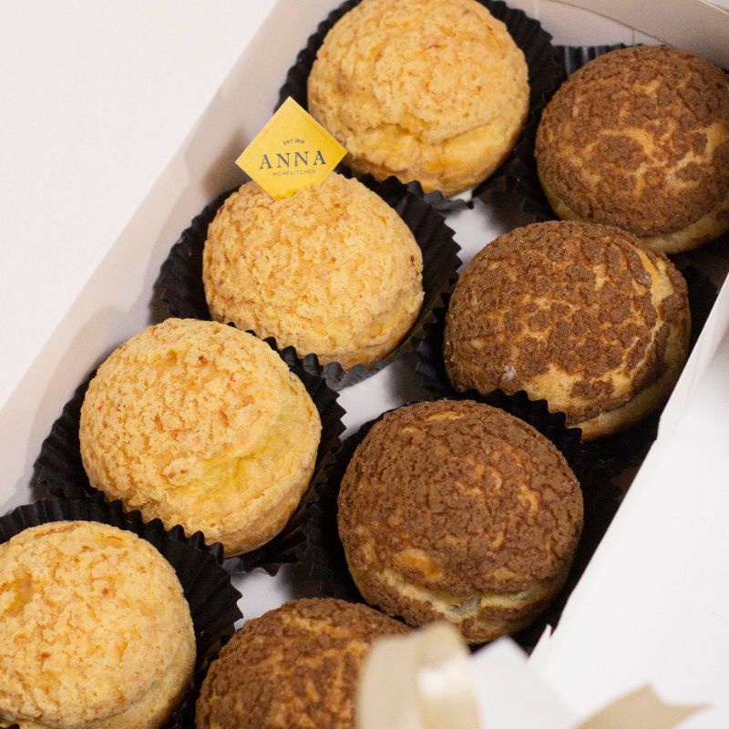 

Kue Soes Craqueline/Sus Craquelin Choux Isi 10