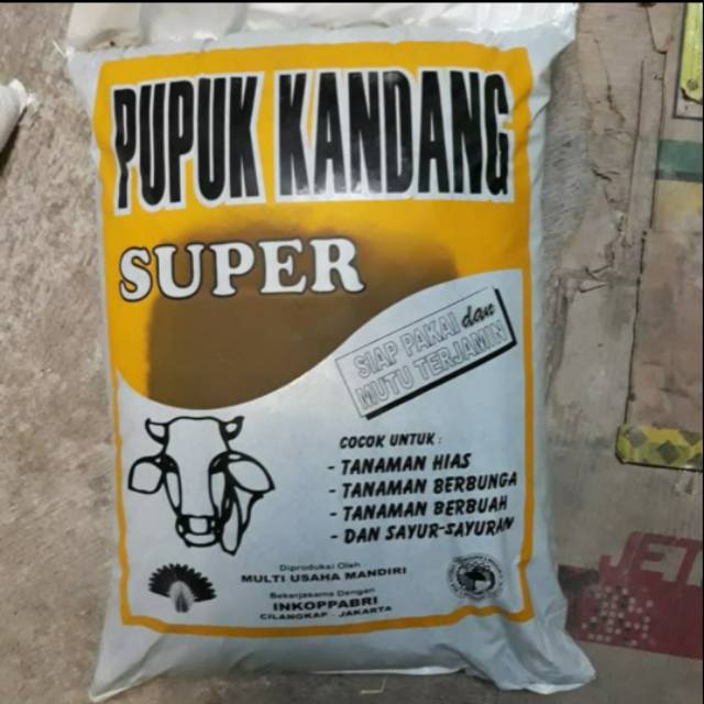 Pupuk kandang sapi 15 kg