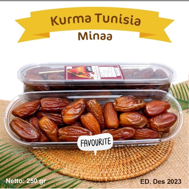 

Kurma Tunisia Maduu Minaa / Palm Frutt ORIGINAL 250 gram