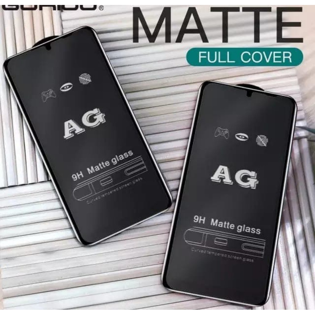 Tempered Glass Glare Matte anti minyak Xiaomi redmi note 9 PRO Mi 10T pro anti gores screen guard