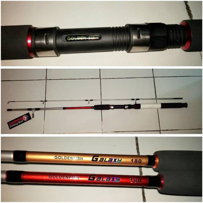 ST123 Joran Golden Fish GALAXY 180cm Bahan Carbon murah