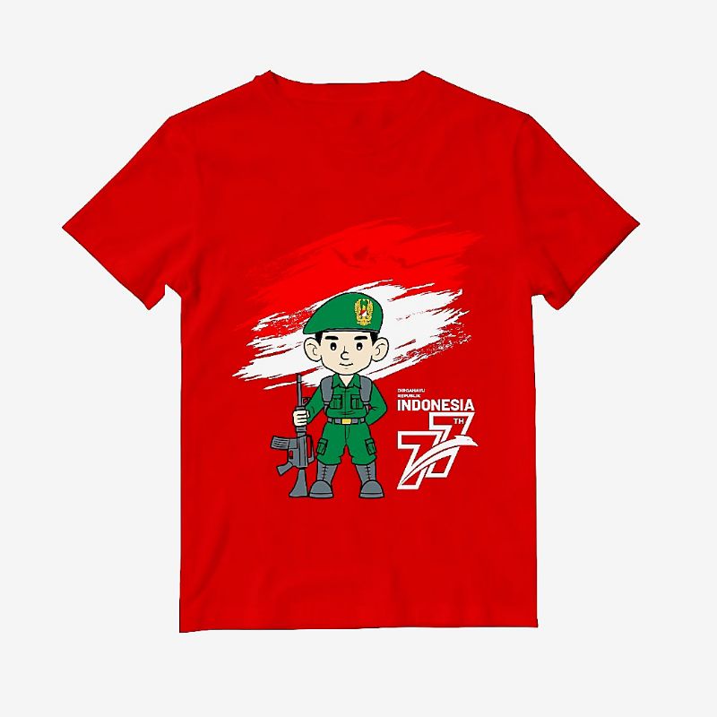 Kaos Distro Anak kemerdekaan indonesia 77