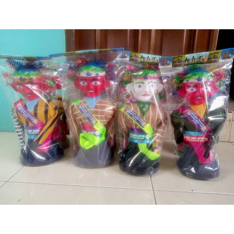 BONEKA ONDEL ONDEL / MAINAN ONDEL ONDEL / ONDEL ONDEL MINI TERLARIS TERMURAH TERBAIK BISA COD