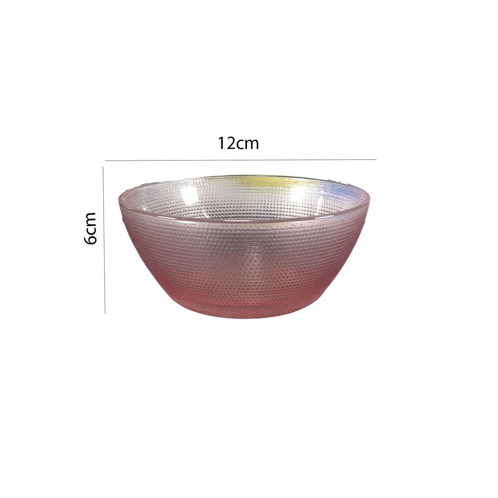 Glass Bowl Set isi 6 / Mangkok Beling  / Set Glass Bowl 6 Pcs