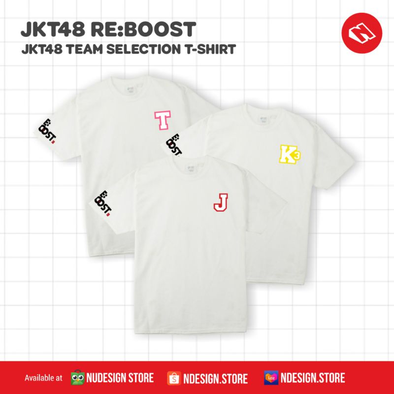 NDESIGN - JKT48 REBOOST TEAM EMBLEM T-SHIRT