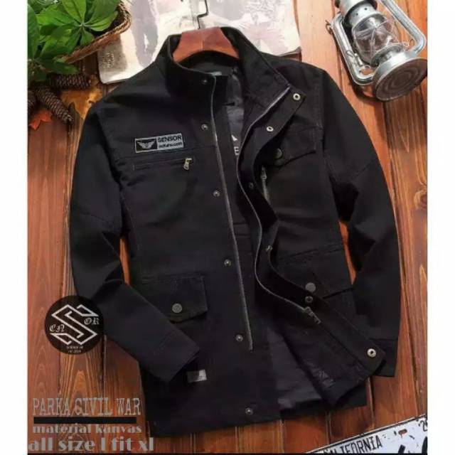 Jaket Pria Sensor