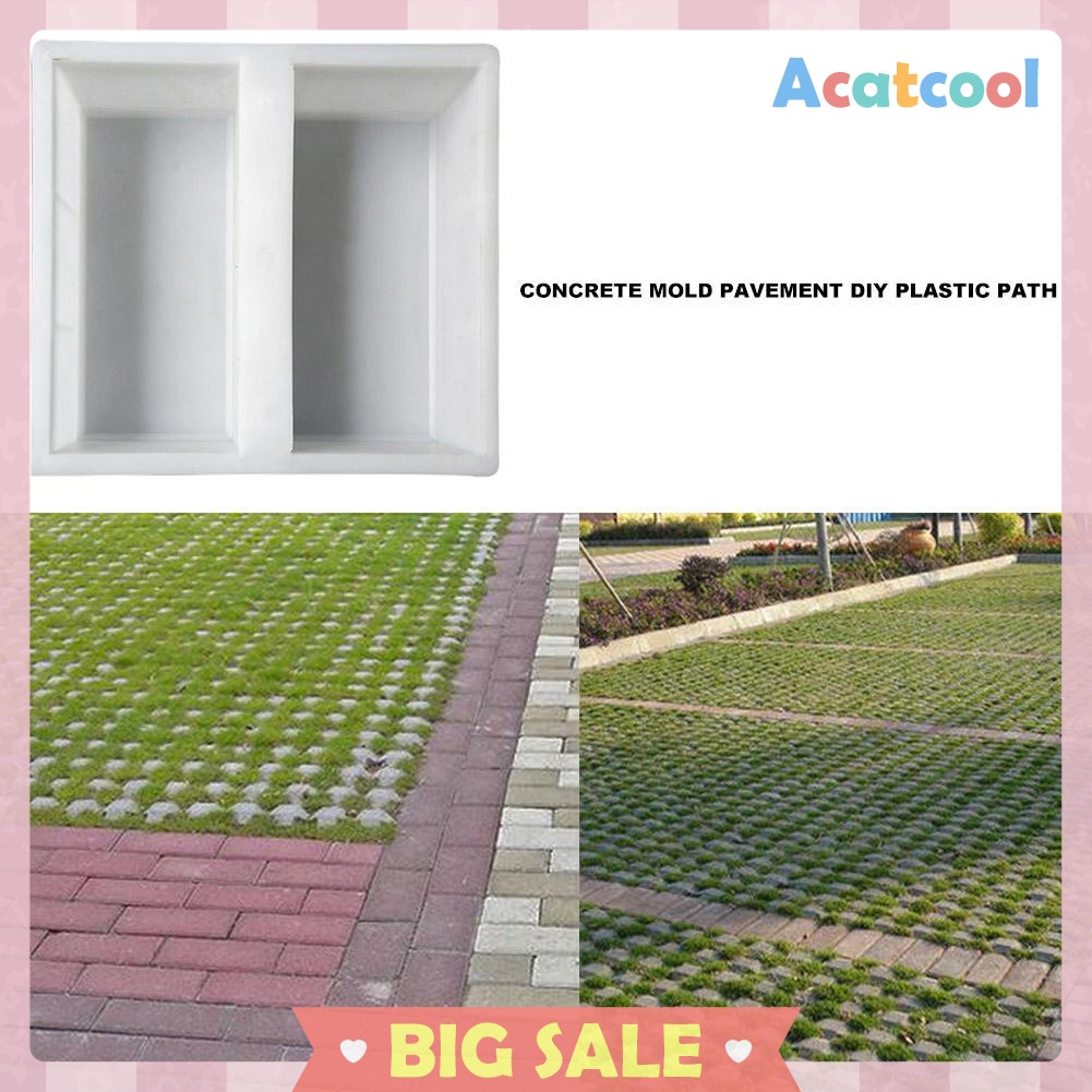 Plastic Garden Path Maker Paving Cement Mold Road Concrete Pavement Mold