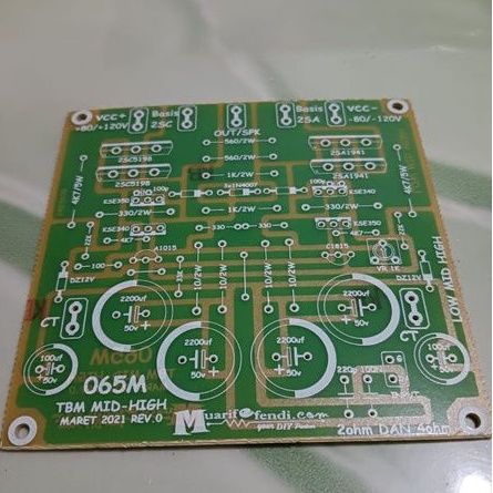 Pcb tbm karakter  mid-high