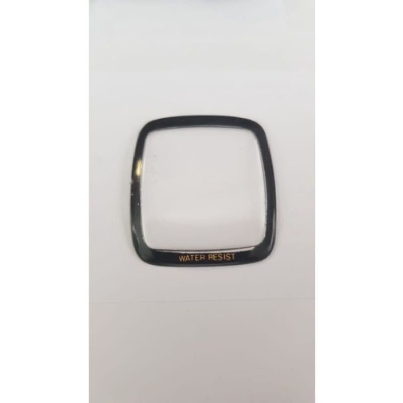 Kaca mika jam tangan kotak