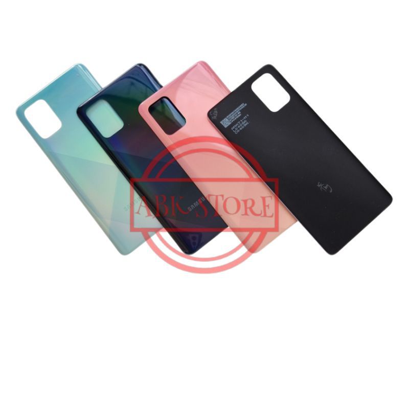 Tutup Belakang Samsung galaxy A71 Backdoor Back Cover Kesing Samsung A715 A715F Original