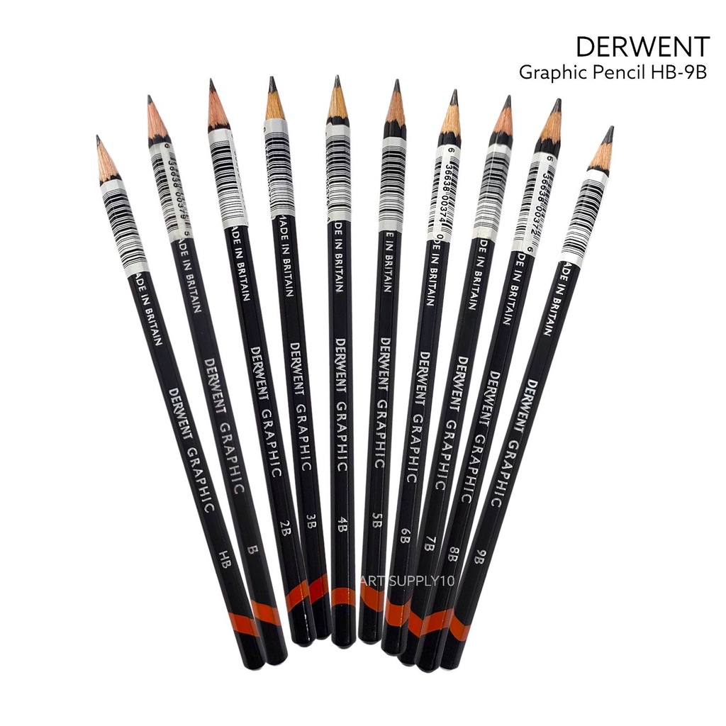 

Derwent Graphic Pencil HB-9B / Pensil Gambar