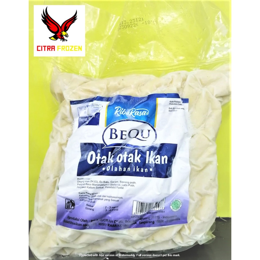 

Ribu Rasa BEQU Otak-otak Ikan 1kg