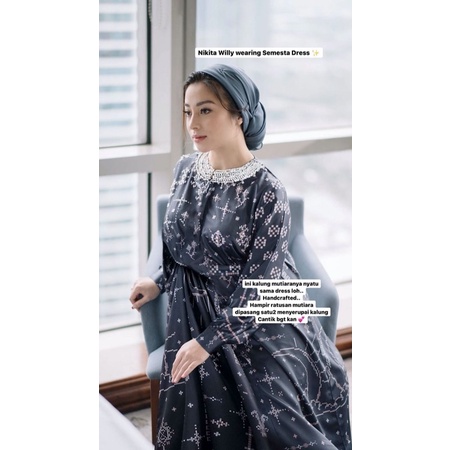 SEMESTA DRESS VANILLA HIJAB