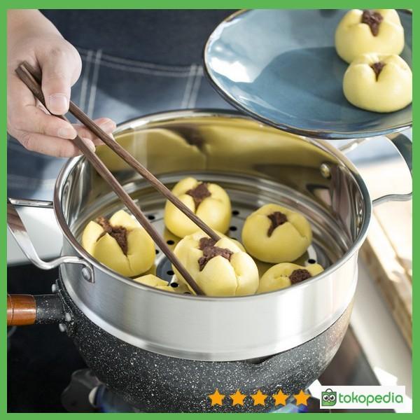 Metal  | Tb 304 Panci Kukus Bapao Elektrik Bahan Stainless Steel 304