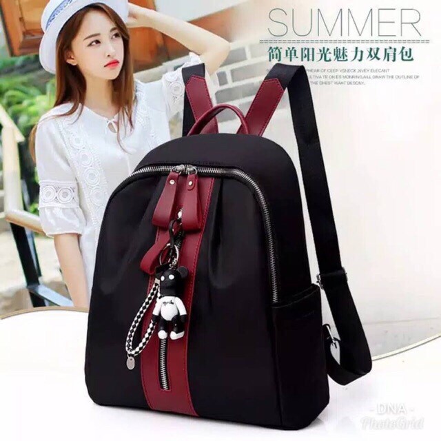 COD MAKASSAR MINI Tas Ransel Wanita Minimalis Kekinin Ready Makassar COD Toko Tamz