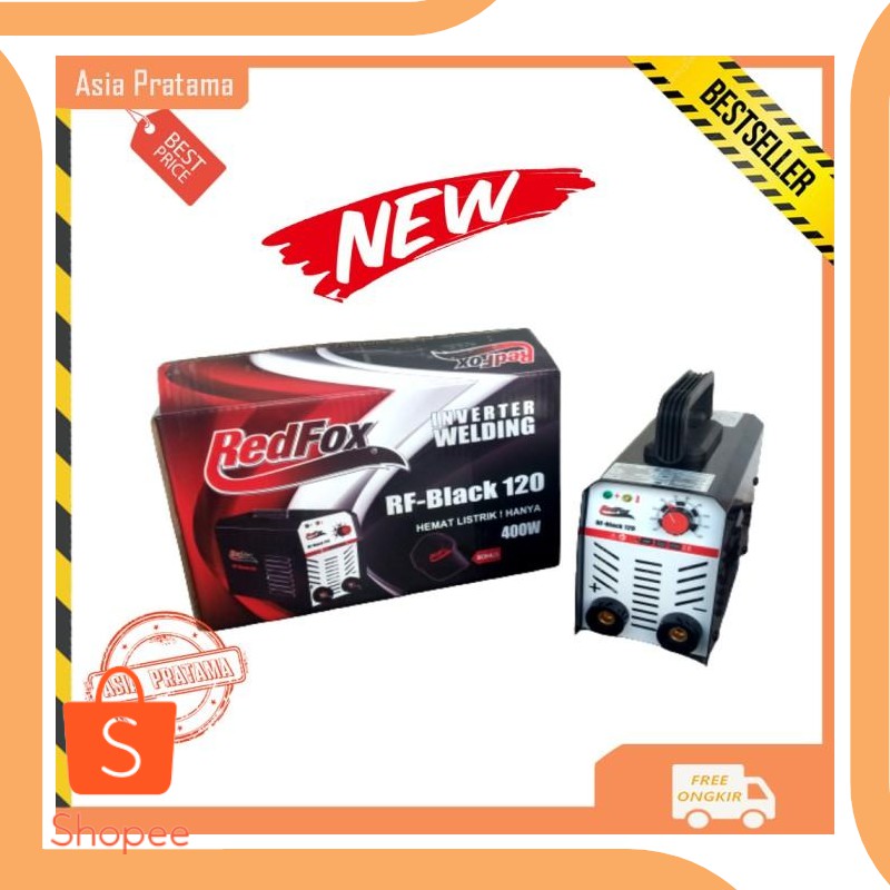 Jual accessories PROMO REDFOX Mesin Las Listrik IGBT Inverter Welder 400 Wa Diskon