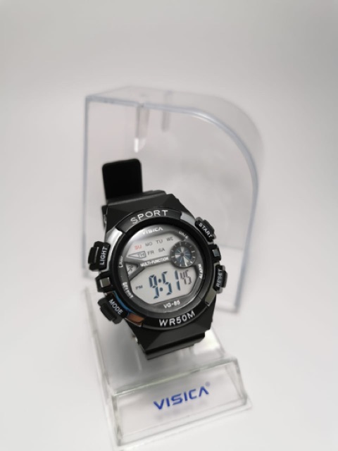 Jam Tangan Anak TK SD anti air Visica asli sporty digital jam