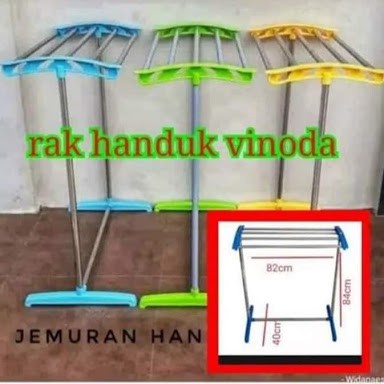 Rak Handuk Vinoda/Jemuran Handuk Dinamit/Tempat Handuk