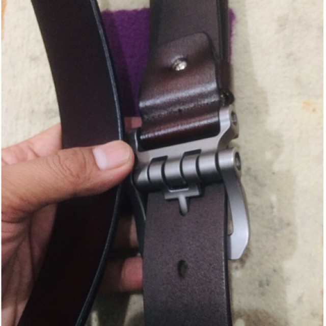 gesper atau ikat pinggang pria bahan kulit satu lapis asli impor model kepala jarum model robot solid ring terbaru dari (anton hilmanto) #gesper #sabuk #ikatpinggang #menbelt #gesperpria #gespercowok #ikatpinggangpria