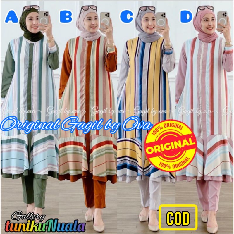 SETELAN WANITA LAMIRA SET PREMIUM ORIGINAL GAGIL BY OVA (READY KIRIM)