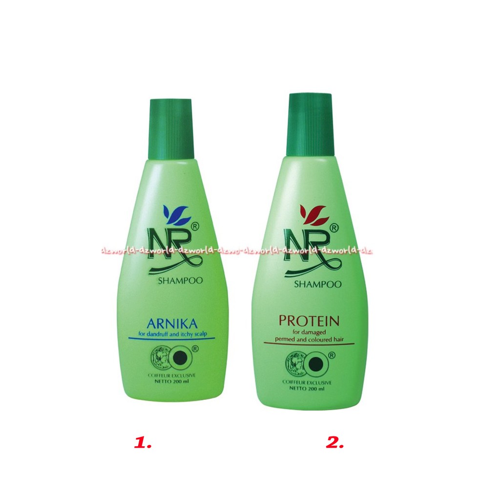 NR Shampoo Protein 200ml Hair Care Melmbutkan Rambut Sampo