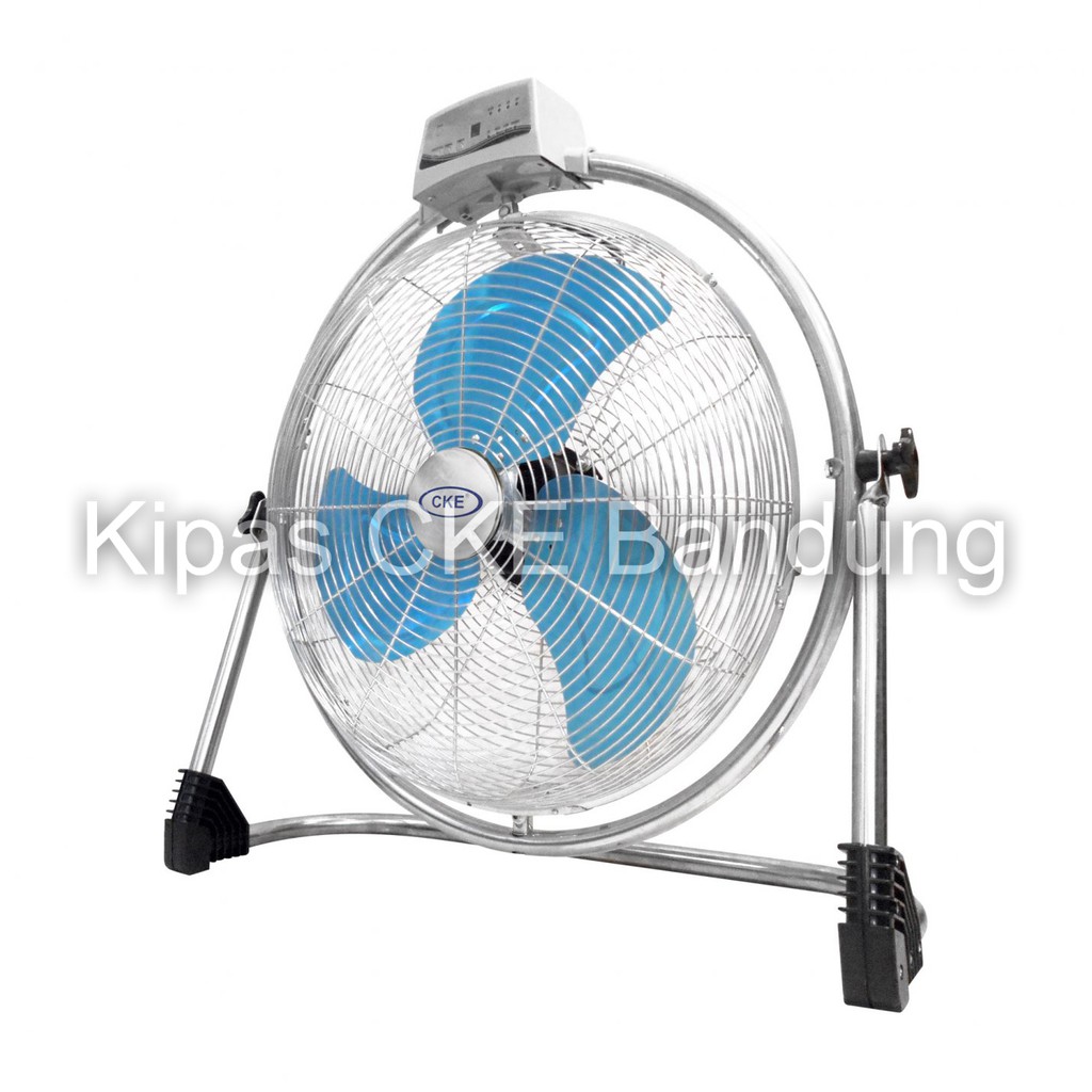 Rotary Powerfull Fan CKE 20 Inch Remote RRPF-50B3-HY Floor Kipas Angin Lantai Rumah Kantor Cafe